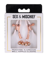 Peaches 'N Creame Bell Nipple Clamps - Pink